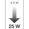 E-CORE CANDLE 4,5-6W-w
