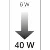 E-CORE CANDLE 4,5-6W-w2