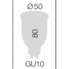 E-CORE PAR16 9W-o